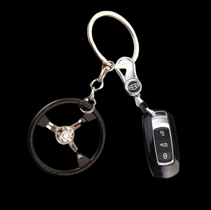 Racing Steering Wheel keychain