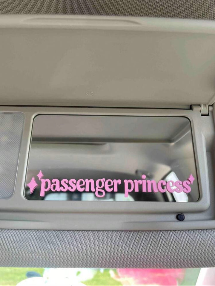 passenger princess sticker