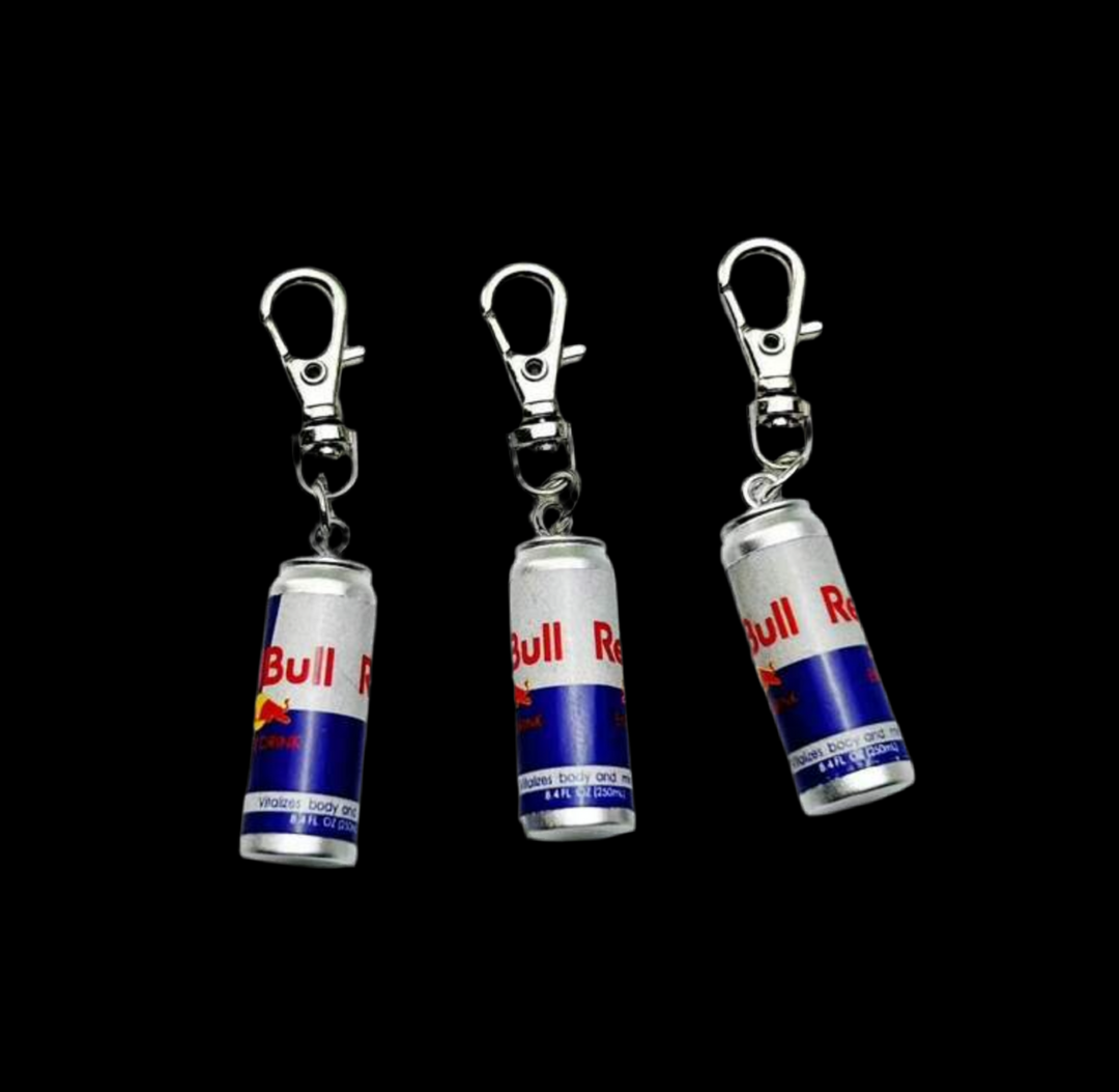 Redbull keychain